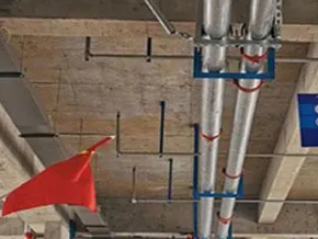 东光管廊支架的安装方法